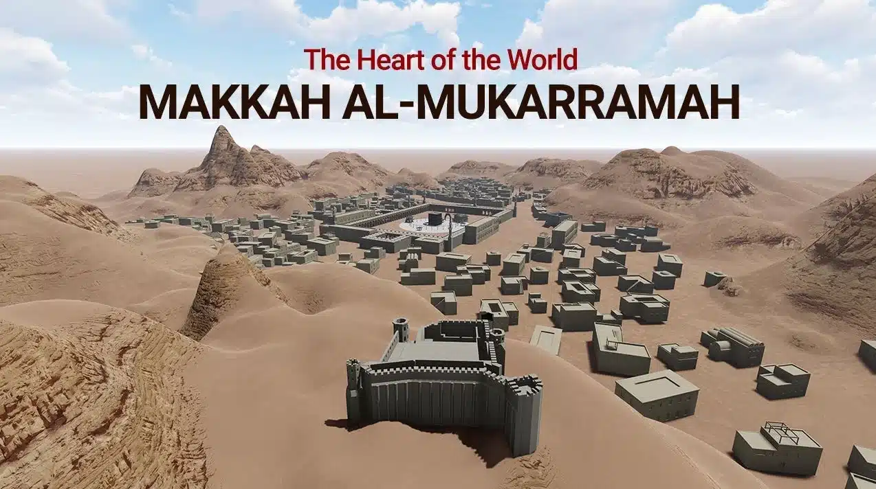 What major holy landmark is found in Makkah?