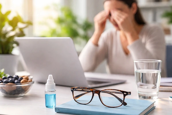 Kesehatan mata pengguna laptop dan HP sering terganggu karena mata kering, lelah, dan buram. Simak cara sederhana agar mata tetap nyaman setiap hari.